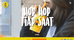 Desktop Screenshot of hophopbubbledrink.com